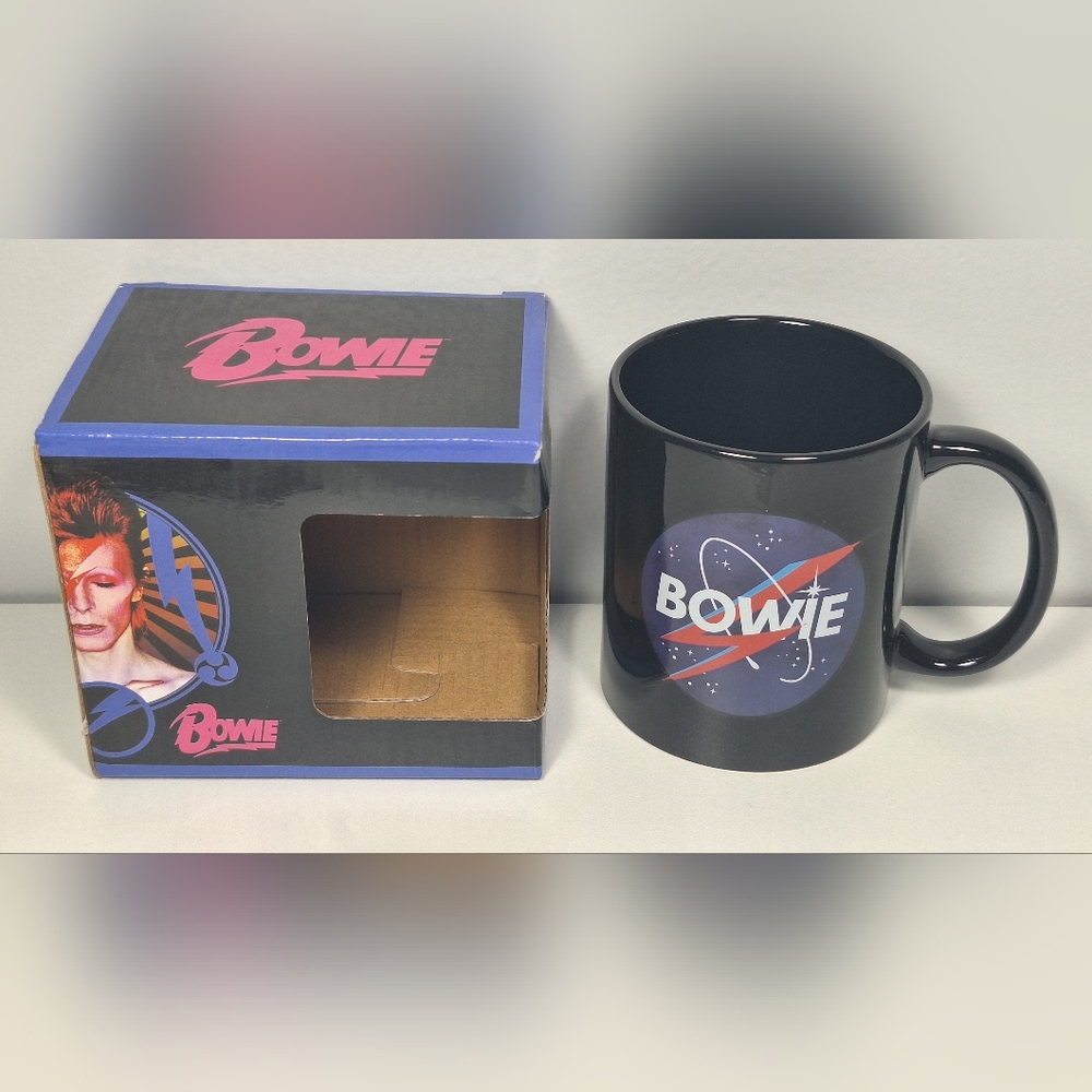 David Bowie Space Logo Mug